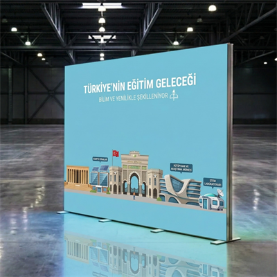 300×200 cm Modüler Lightbox – Kongre ve Fuar Standı