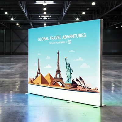 300×230 cm Modüler Lightbox – Kongre ve Fuar Standı