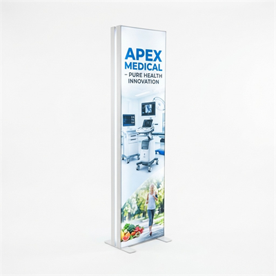 Ayaklı Lightbox 35×150 cm - Genel Görünüm