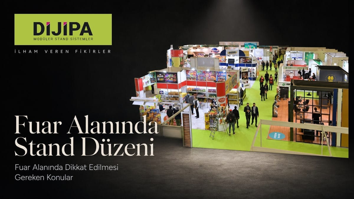 Fuar Alanında Stant Düzeni
