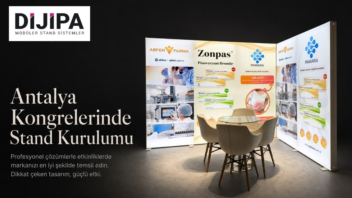 Antalya Fuar Stand Tasarımı ve Kongre Standları