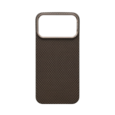 Fulltech PC1 iPhone 17 Pro Max Magsafe Karbon Tasarım Kılıf - Desert Brown