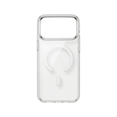 Fulltech PC3 iPhone 17 Pro Max Magsafe Karbon Tasarım Kılıf - Şeffaf White