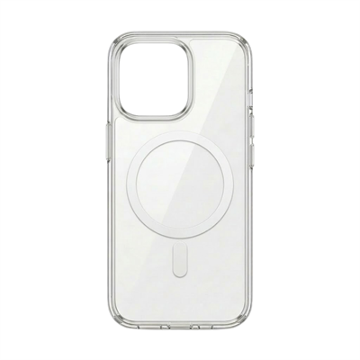 iBerry Bunkerglass iPhone 15 Magsafe Uyumlu Kılıf - Şeffaf