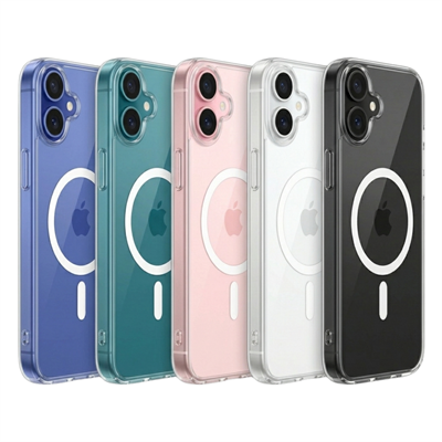 iBerry Bunkerglass iPhone 16 Plus Magsafe Uyumlu Kılıf - Şeffaf