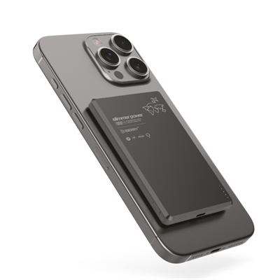 iBerry Wim25S 5.000 mAh 15W Çıkışlı Powerbank- Siyah