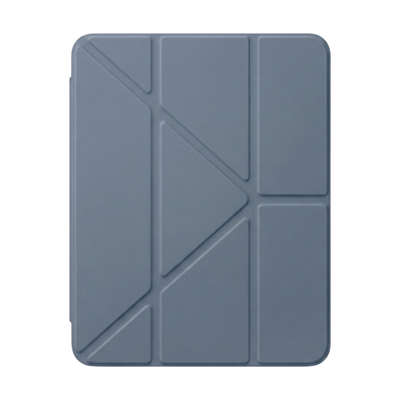 PS iPad A16 / 10.9 (10. nesil) Tri Folding Standlı Kılıf - Gri