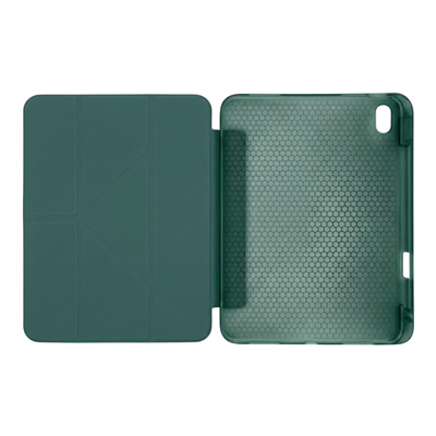 PS iPad A16 / 10.9 (10. nesil) Tri Folding Standlı Kılıf - Haki