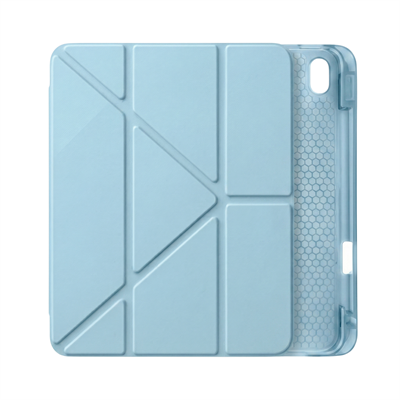 PS iPad A16 / 10.9 (10. nesil) Tri Folding Standlı Kılıf - Turkuaz