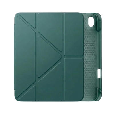 PS iPad A16 / 10.9 (10. nesil) Tri Folding Standlı Kılıf - Haki