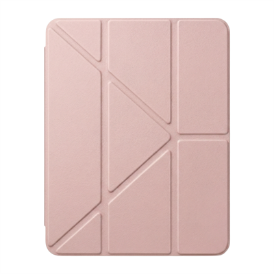 PS iPad Air 13 inç (M4)/(M3)/(M2) Tri Folding Standlı Kılıf - Pembe