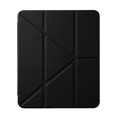 PS iPad A16 / 10.9 (10. nesil) Tri Folding Standlı Kılıf - Siyah