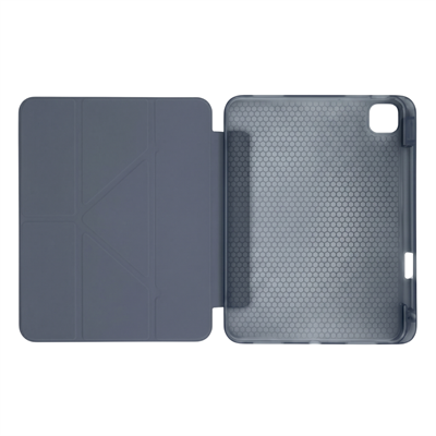 PS iPad Air 13 inç (M4)/(M3)/(M2) Tri Folding Standlı Kılıf - Gri
