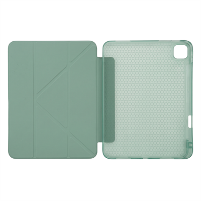 PS iPad Pro 13 inç (M5)/(M4) Tri Folding Standlı Kılıf - Yeşil
