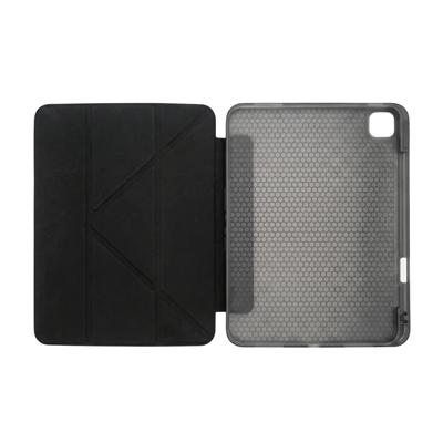 PS iPad Pro 13 inç (M5)/(M4) Tri Folding Standlı Kılıf - Siyah
