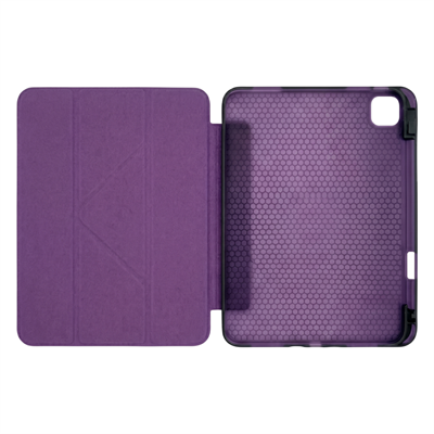 PS iPad Pro 13 inç (M5)/(M4) Tri Folding Standlı Kılıf - Mor