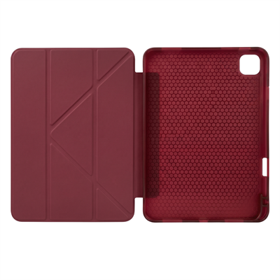 PS iPad Pro 13 inç (M5)/(M4) Tri Folding Standlı Kılıf - Bordo