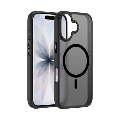PS iPhone 17 Mist Serisi Magsafe Kılıf - Siyah