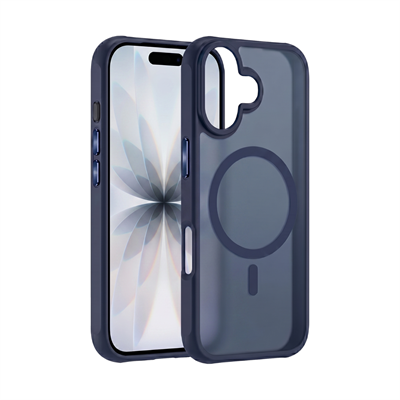 PS iPhone 17 Mist Serisi Magsafe Kılıf - Lacivert