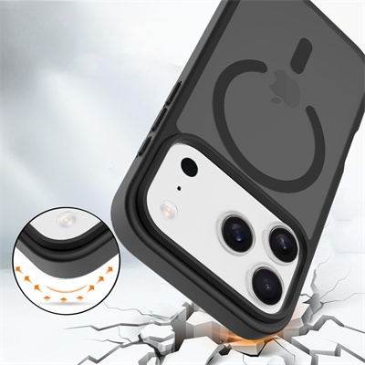 PS iPhone 17 Pro Mist Serisi Magsafe Kılıf - Siyah