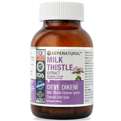 SPN  MILK THISTLE DEVEDİKENİ EKSTRAKT FULL POTENCY 90 KAPSUL X 930 MG