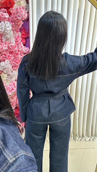 DENIM RENK PALAZZO JEAN