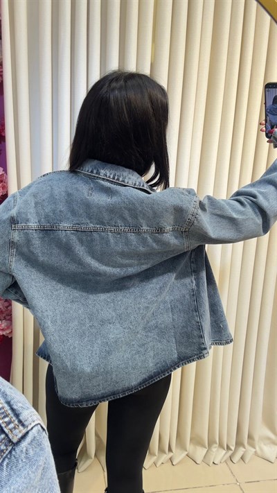 Premium Denim Gömlek Ceket