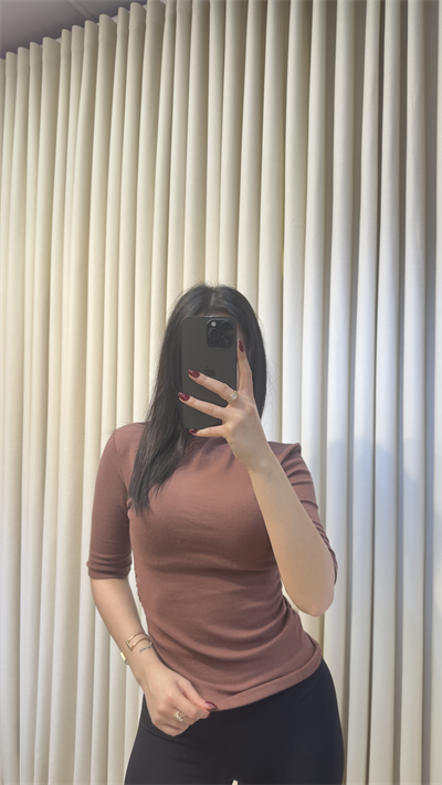 Yanı Büzgülü Body Gül Kurusu