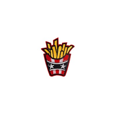 FUN PATCH - Chips - Patates Kızartması Desen Yapışkanlı Yama