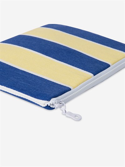 CANARY -Sarı Lacivert Çizgili Fenerbahçe Pouch Portföy Çanta