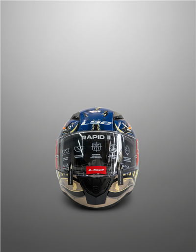 LS2 RAPID 2 SPOX MAVİ-GRİ KASK -90498879