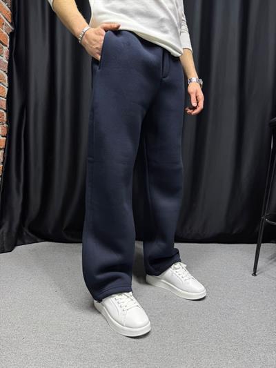 Ayarlanabilir Paça Basic Baggy Eşofman Lacivert