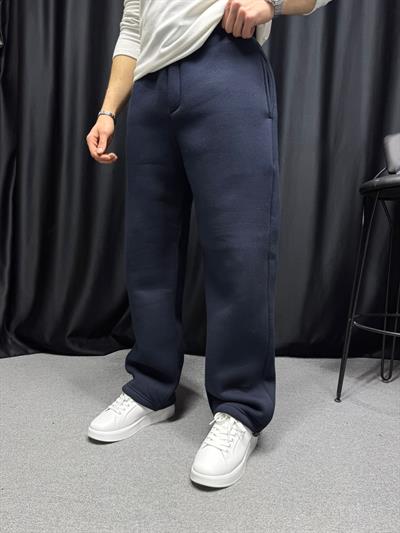 Ayarlanabilir Paça Basic Baggy Eşofman Lacivert