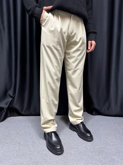 LK Baggy Kumaş Pantolon Bej