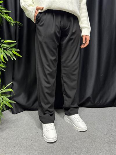LK Baggy Kumaş Pantolon Siyah