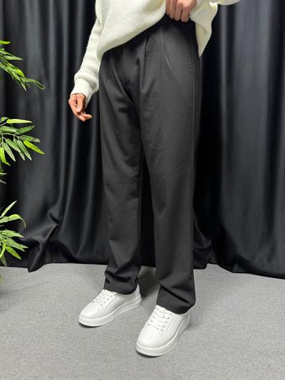 LK Baggy Kumaş Pantolon Siyah