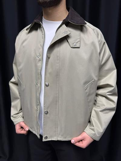 Oversize Su Geçirmez Mevsimlik Ceket Yeşil