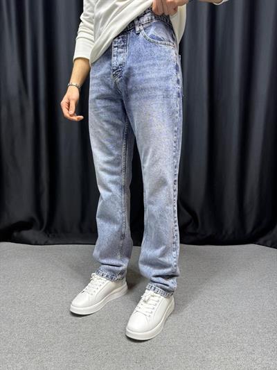 Regular Kalıp Jean Mavi