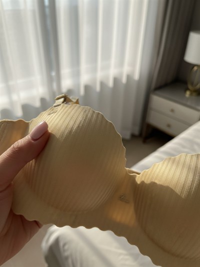 Ten Rengi Lazer Kesim Push Up Sütyen