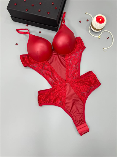 Latente Bodysuit ( Kırmızı )