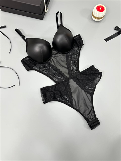 Latente Bodysuit (Siyah)