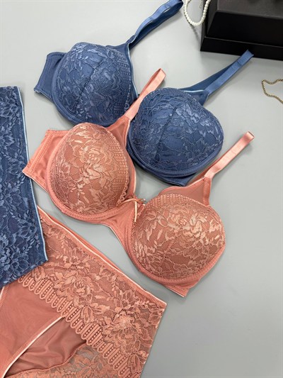 C-Cup Dolgusuz & Destekli Lavia 2li Set