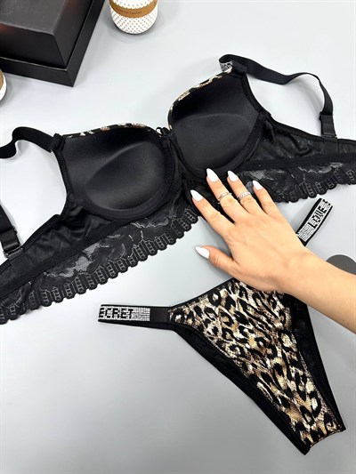 Love Secret Leopar Sütyen Takımı