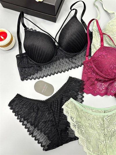 Lumera 3 Renkli Büstiyer Set 