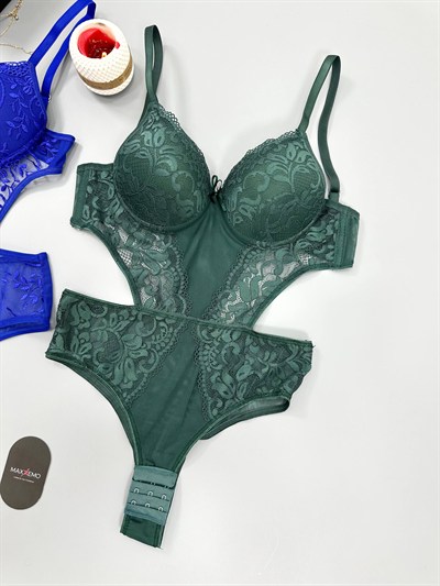 Nova Contrast Destekli 2li Bodysuit Takım