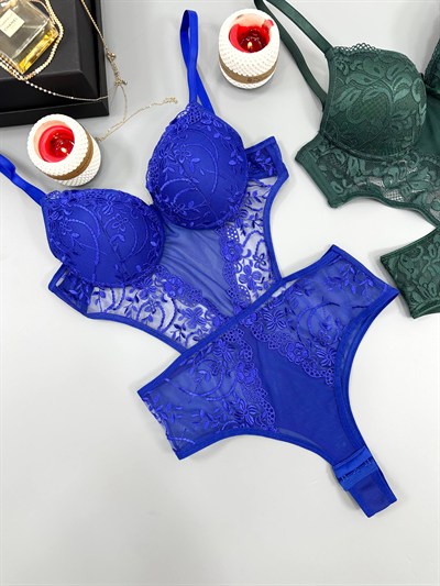 Nova Contrast Destekli 2li Bodysuit Takım