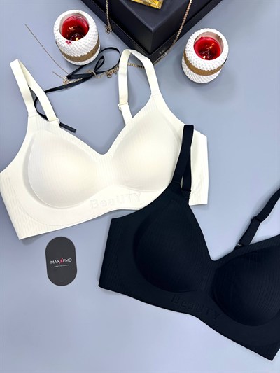 Premium BeaUTY Ekru ve Siyah İkili Set
