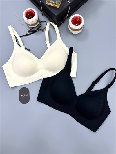 Premium BeaUTY Ekru ve Siyah İkili Set