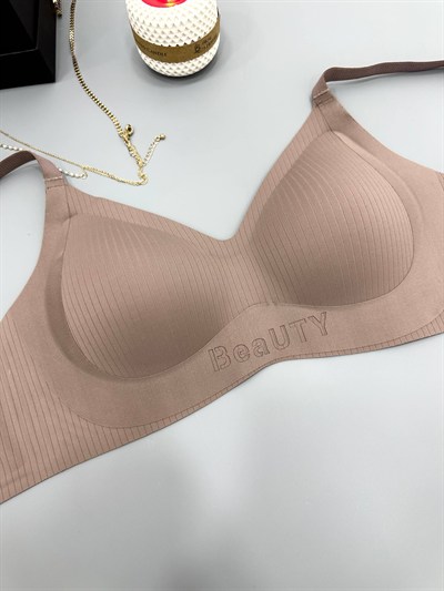 Premium BeaUTY Kahve Rengi Lazer Sütyen