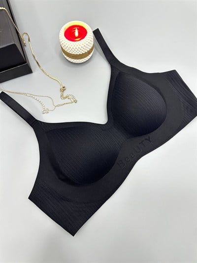 Premium BeaUTY Siyah Rengi Lazer Sütyen